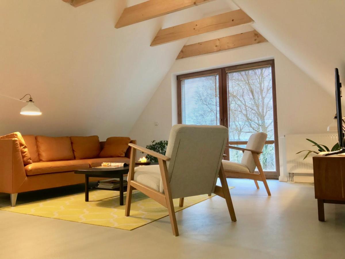 Moorblick! Grosse Dachwohnung Mit Kamin Und Sauna Leck Екстер'єр фото