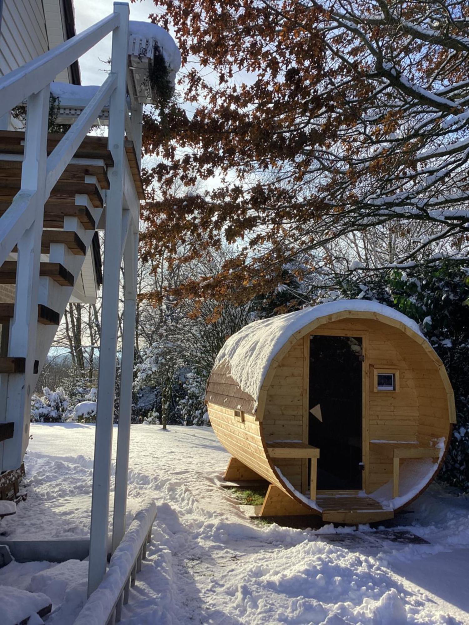 Moorblick! Grosse Dachwohnung Mit Kamin Und Sauna Leck Екстер'єр фото