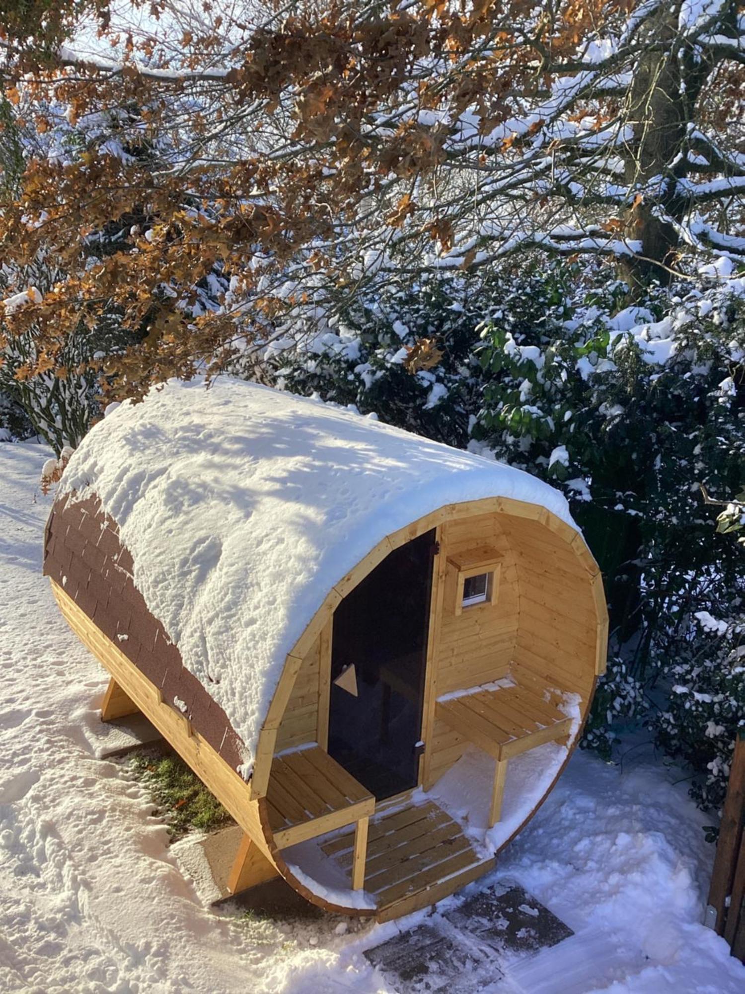 Moorblick! Grosse Dachwohnung Mit Kamin Und Sauna Leck Екстер'єр фото